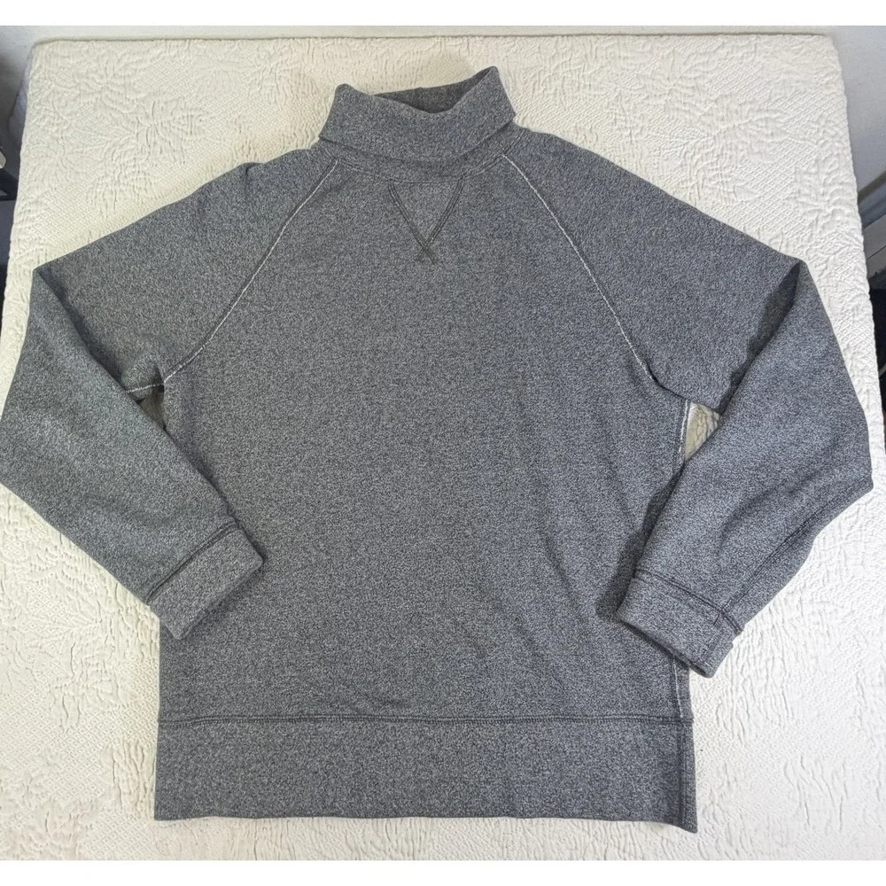 Champion x Todd Snyder Sweatshirt‎ Men's Small Turtle Neck Heathered Grey Mock